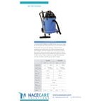 NaceCare Solutions WVD 1802DH K-8026601 20 Gallon Dual Motor Wet Pump-Out Vacuum with Continuous Pumping and 29