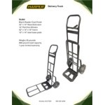 Harper 600 lb. Steel Delivery Hand Truck with 10