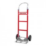 B&P Manufacturing Liberator 600 lb. Straight Back Hand Truck with Vertical-Grip Straight Loop Handle, 10