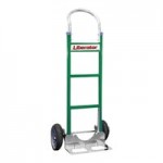 B&P Manufacturing Liberator 600 lb. Straight Back Hand Truck with Vertical-Grip Straight Loop Handle, 10