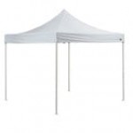 Backyard Pro Courtyard Series 10' x 10' Blue Straight Leg Regular-Duty Steel Instant Pop-Up Canopy Tent
