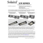 Solaira ICR Series H3 Black Aluminum Ultra Low Light Electric Infrared Heater - 208/240V, 4500W