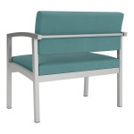 Lesro Lenox Steel Patriot Plus Sea Vinyl Bariatric Guest Arm Chair Lesro Lenox Steel Patriot Plus Sea Vinyl Bariatric Guest Arm Chair
