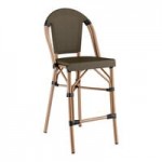 Lancaster Table & Seating Bistro Brown Teslin Outdoor Arm Chair Lancaster Table & Seating Bistro Brown Teslin Outdoor Arm Chair