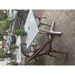 Lancaster Table & Seating Bistro Brown Teslin Outdoor Arm Chair Lancaster Table & Seating Bistro Brown Teslin Outdoor Arm Chair