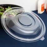 Fineline 5160-L Super Bowl Clear PET Plastic Dome Lid for 160 oz. Bowls - 5/Pack Fineline 5160-L Super Bowl Clear PET Plastic Dome Lid for 160 oz. Bowls - 5/Pack