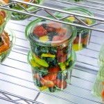 Eco-Products Veridian 16 oz. Compostable Round Green PLA Plastic Deli Container - 500/Case
