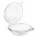 Choice TamperSafe 16 oz. Tamper-Resistant, Tamper-Evident Clear PET Plastic Bowl with Hinged Dome Lid - 240/Case Choice TamperSafe 16 oz. Tamper-Resistant, Tamper-Evident Clear PET Plastic Bowl with Hinged Dome Lid - 240/Case