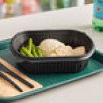Pactiv MealMaster 32 oz. Black Rectangle Container - 252/Case Pactiv MealMaster 32 oz. Black Rectangle Container - 252/Case