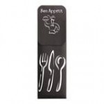 Dinex White Paper Cutlery Caddy with Napkin - 600/Case Dinex White Paper Cutlery Caddy with Napkin - 600/Case