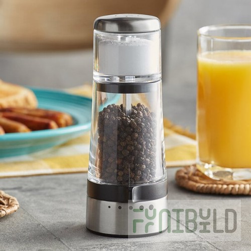 OXO 11187100 Good Grips Stacked Salt and Pepper Grinder / Shaker