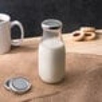 Acopa Silver Milk Bottle Lid - 12/Pack Acopa Silver Milk Bottle Lid - 12/Pack