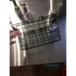 American Metalcraft RBHB975 Black Tabletop Market Basket - 9