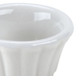 Hall China from Steelite International HL8280ABWA Bright White 1 oz. Flared China Ramekin - 72/Case