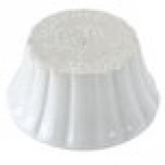 Hall China from Steelite International HL8280ABWA Bright White 1 oz. Flared China Ramekin - 72/Case