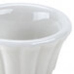 Hall China from Steelite International HL8280ABWA Bright White 1 oz. Flared China Ramekin - 72/Case