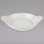 Hall China from Steelite International HL8280ABWA Bright White 1 oz. Flared China Ramekin - 72/Case