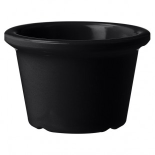 GET S-610-BK 1.5 oz. Black Smooth Melamine Ramekin - 48/Case GET S-610-BK 1.5 oz. Black Smooth Melamine Ramekin - 48/Case