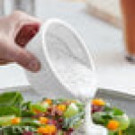 Acopa 6 oz. White Fluted Melamine Ramekin - 12/Case