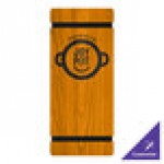 Menu Solutions WDRBB-BA Country Oak 4 1/4