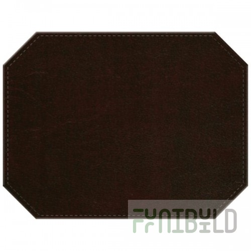 H. Risch, Inc. PLACEMATDXOCT-LTHWINE Tuxedo Leather 16