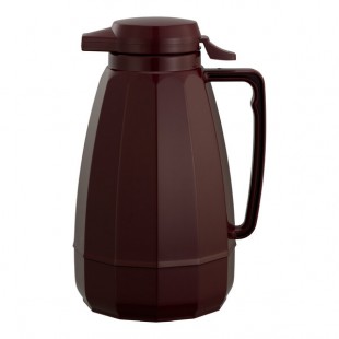 Service Ideas New Generation 33.8 oz. Burgundy ABS Plastic Insulated Coffee Carafe / Server NG101BU
