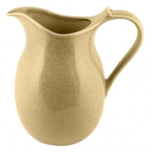 RAK Porcelain Genesis Glossy 33.80 oz. Creme Brule Porcelain Jug - 4/Case RAK Porcelain Genesis Glossy 33.80 oz. Creme Brule Porcelain Jug - 4/Case