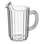 Carlisle 15 Qt. Clear Pebbled Acrylic Serving/Salad Bowl Carlisle 15 Qt. Clear Pebbled Acrylic Serving/Salad Bowl