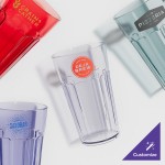 GET 9920-1-JA Bahama 20 oz. Jade Customizable SAN Plastic Tumbler - 72/Case