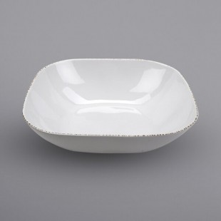 GET SB-410-UM Urban Mill 12.8 Qt. Glazed Irregular Square Melamine Bowl - 3/Case GET SB-410-UM Urban Mill 12.8 Qt. Glazed Irregular Square Melamine Bowl - 3/Case