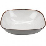 GET SB-410-UM Urban Mill 12.8 Qt. Glazed Irregular Square Melamine Bowl - 3/Case GET SB-410-UM Urban Mill 12.8 Qt. Glazed Irregular Square Melamine Bowl - 3/Case