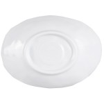 Elite Global Solutions D431OV Van Gogh Taupe 5 oz. Oval Melamine Bowl - 6/Case