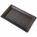 American Metalcraft 58 oz. Square Walnut Melamine Bowl