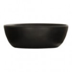 Cal-Mil Carmel 12 oz. Matte Black Melamine Soup Bowl - 6/Case Cal-Mil Carmel 12 oz. Matte Black Melamine Soup Bowl - 6/Case