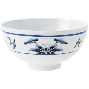 GET M-768-B Water Lily 9 oz. Melamine Bowl - 12/Pack