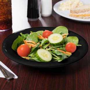 GET B-139-BK 13 oz. Black Elegance Black Bowl - 24/Case