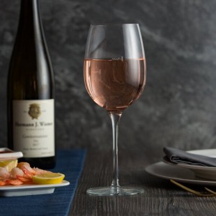Reserve by Libbey 9123/U226A Acura Renaissance 16 oz. Pour Control 9 oz. / 6 oz. Wine Glass - 12/Case