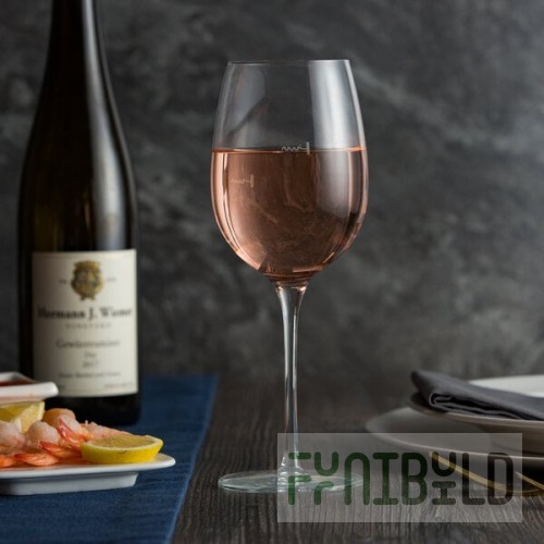 Reserve by Libbey 9123/U226A Acura Renaissance 16 oz. Pour Control 9 oz. / 6 oz. Wine Glass - 12/Case