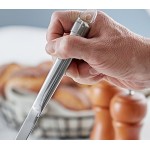 Choice 1 oz. Hollow Stainless Steel Handle Pour Spout Ladle