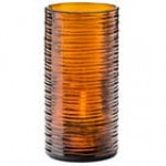 Hollowick 48025C Typhoon Clear Glass Full-Size Clear Cylinder Lamp