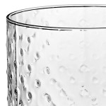 Acopa 12.5 oz. Hobnail Cylindrical Glass Votive Candle Holder - 12/Case Acopa 12.5 oz. Hobnail Cylindrical Glass Votive Candle Holder - 12/Case