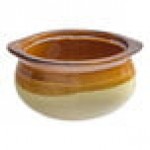 Acopa 12 oz. Ivory (American White) Stoneware Onion Soup Crock / Bowl - 24/Case