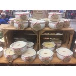 Acopa 12 oz. Ivory (American White) Stoneware Onion Soup Crock / Bowl - 24/Case