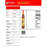 Valentina Red Label Mexican Hot Sauce 12.5 fl. oz. - 24/Case