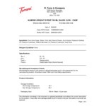 Torani Almond (Orgeat) Flavoring Syrup 750 mL Glass Bottle