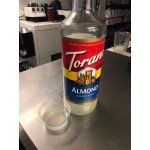 Torani Almond (Orgeat) Flavoring Syrup 750 mL Glass Bottle