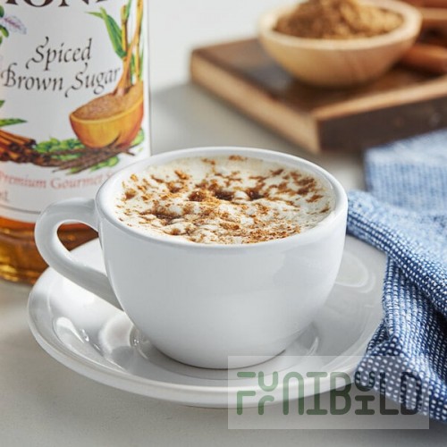 Monin Premium Spiced Brown Sugar Flavoring Syrup 750 mL