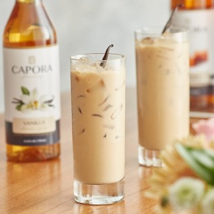 Capora Vanilla Flavoring Syrup 750 mL - 6/Case Capora Vanilla Flavoring Syrup 750 mL - 6/Case