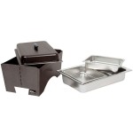 Sterno Copper Vein Fold Away Chafer with Lid and 2 Half Size Pans Sterno Copper Vein Fold Away Chafer with Lid and 2 Half Size Pans
