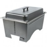 Sterno Copper Vein Fold Away Chafer with Lid and 2 Half Size Pans Sterno Copper Vein Fold Away Chafer with Lid and 2 Half Size Pans